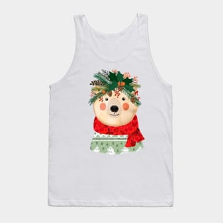 Christmas Squad Bear Tank Top